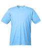 UltraClub Youth Cool & Dry Basic Performance T-Shirt columbia blue OFFront