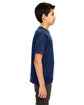 UltraClub Youth Cool & Dry Basic Performance T-Shirt navy ModelSide