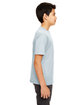 UltraClub Youth Cool & Dry Basic Performance T-Shirt grey ModelSide