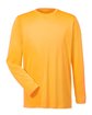 UltraClub Men's Cool & Dry Performance Long-Sleeve Top GOLD OFFront