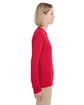 UltraClub Ladies' Cool & Dry Performance Long-Sleeve Top red ModelSide