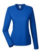 UltraClub Ladies' Cool & Dry Performance Long-Sleeve Top royal OFFront