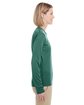 UltraClub Ladies' Cool & Dry Performance Long-Sleeve Top forest green ModelSide