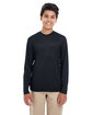 UltraClub Youth Cool & Dry Performance Long-Sleeve Top  