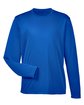 UltraClub Youth Cool & Dry Performance Long-Sleeve Top royal OFFront