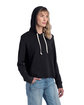 Alternative Ladies' Day Off Hooded Sweatshirt black ModelQrt