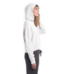Alternative Ladies' Cropped Pullover Hooded Sweatshirt ivory ModelSide