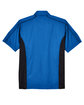 North End Men's Fuse Colorblock Twill Shirt true royal/ blk FlatBack