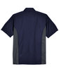 North End Men's Fuse Colorblock Twill Shirt clasc navy/ crbn FlatBack