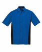 North End Men's Fuse Colorblock Twill Shirt true royal/ blk OFFront