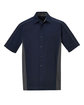 North End Men's Fuse Colorblock Twill Shirt clasc navy/ crbn OFFront