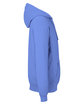 J America Unisex Pigment Dyed Fleece Hooded Sweatshirt regatta OFSide