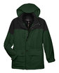 North End Adult 3-in-1 Two-Tone Parka alpine green FlatFront