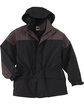 North End Adult 3-in-1 Two-Tone Parka BLACK OFFront