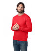 Alternative Unisex Eco-Cozy Fleece  Sweatshirt APPLE RED ModelQrt