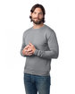 Alternative Unisex Eco-Cozy Fleece  Sweatshirt heather grey ModelQrt