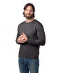 Alternative Unisex Eco-Cozy Fleece  Sweatshirt DARK HEATHR GREY ModelQrt