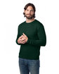 Alternative Unisex Eco-Cozy Fleece  Sweatshirt VARSITY GREEN ModelQrt