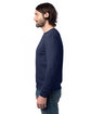 Alternative Unisex Eco-Cozy Fleece  Sweatshirt midnight navy ModelSide