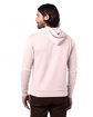 Alternative Adult Eco Cozy Fleece Pullover Hooded Sweatshirt faded pink ModelBack