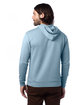 Alternative Adult Eco Cozy Fleece Pullover Hooded Sweatshirt light blue ModelBack