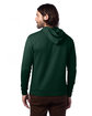 Alternative Adult Eco Cozy Fleece Pullover Hooded Sweatshirt varsity green ModelBack