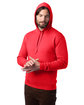 Alternative Adult Eco Cozy Fleece Pullover Hooded Sweatshirt apple red ModelQrt