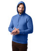 Alternative Adult Eco Cozy Fleece Pullover Hooded Sweatshirt heritage royal ModelQrt