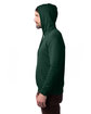 Alternative Adult Eco Cozy Fleece Pullover Hooded Sweatshirt varsity green ModelSide