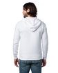 Alternative Unisex Eco-Cozy Fleece Zip Hooded Sweatshirt white ModelBack