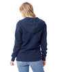 Alternative Unisex Eco-Cozy Fleece Zip Hooded Sweatshirt midnight navy ModelBack