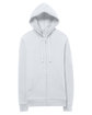 Alternative Unisex Eco-Cozy Fleece Zip Hooded Sweatshirt white FlatFront