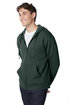 Alternative Unisex Eco-Cozy Fleece Zip Hooded Sweatshirt varsity green ModelQrt