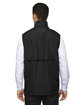 North End Men's Techno Lite Activewear Vest black ModelBack
