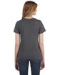 Gildan Ladies' Lightweight T-Shirt CHARCOAL ModelBack