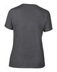 Gildan Ladies' Softstyle T-Shirt heather dk grey FlatBack
