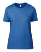 Anvil Ladies' Lightweight T-Shirt ROYAL FlatFront