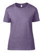 Gildan Ladies' Softstyle T-Shirt heather purple OFFront