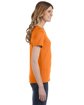 Gildan Ladies' Lightweight T-Shirt MANDARIN ORANGE ModelSide