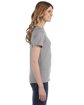 Gildan Ladies' Lightweight T-Shirt SILVER ModelSide