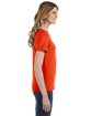 Gildan Ladies' Lightweight T-Shirt ORANGE ModelSide