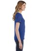 Anvil Ladies' Lightweight T-Shirt HEATHER BLUE ModelSide