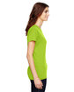 Gildan Ladies' Lightweight T-Shirt NEON ORANGE ModelSide