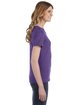 Gildan Ladies' Lightweight T-Shirt HEATHER PURPLE ModelSide