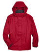North End Adult 3-in-1 Jacket molten red FlatFront