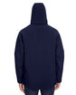 North End Men's Glacier Insulated Three-Layer Fleece Bonded Soft Shell Jacket with Detachable Hood classic navy ModelBack