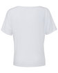 Bella + Canvas Ladies' Slouchy V-Neck T-Shirt white OFBack