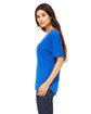 Bella + Canvas Ladies' Slouchy V-Neck T-Shirt true royal ModelSide
