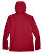 North End Men's Prospect Two-Layer Fleece Bonded Soft Shell Hooded Jacket MOLTEN RED FlatBack