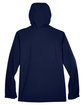 North End Men's Prospect Two-Layer Fleece Bonded Soft Shell Hooded Jacket CLASSIC NAVY FlatBack